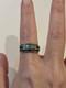 Early Vintage Native American Zuni Cerrillos 925 Turquoise Sterling Silver Ring