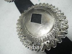 Early Vintage Navajo Sterling Silver Coin Concho Belt