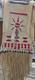Early Vintage Northern Plains Native American Deer Skin Saddle Bag With Bead Work
