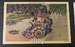 Early c1900s Native American Basket Makers Postcard Lot