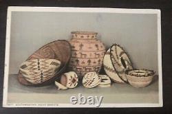 Early c1900s Native American Basket Makers Postcard Lot