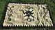 Fine Antique Navajo Early Ganado Historic Whirling Logs Blanket Native American