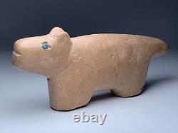 Finest Early Native Zuni Carved Stone Bear Fetish By Theodore Kucate (d.)