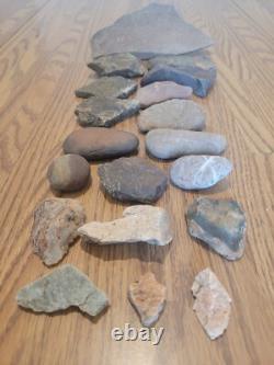 Fish / Bird Native American Indian Stone Effigy Rock Art, Artifacts, Tools