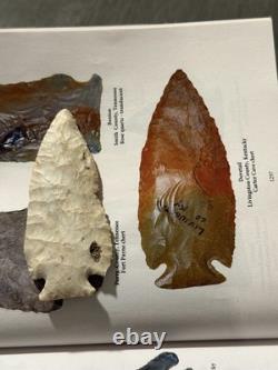 GORGEOUS Early Archaic Dovetail/Kirk Cluster Arrowhead Fulton Co Illinois 3 3/4