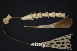 Game Reindeer Bone Metis Canada Early 20th C. Native American