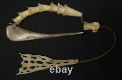 Game Reindeer Bone Metis Canada Early 20th C. Native American