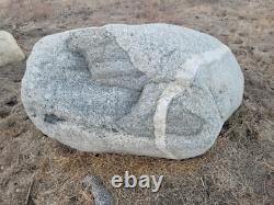 Giant Granite Table (Slick) & Grinding Hole Native American Artifact, Tools