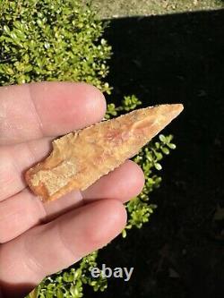 Gorgeous Ancient Authentic Little Bear Creek Arrowhead From North Mississippi