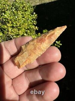 Gorgeous Ancient Authentic Little Bear Creek Arrowhead From North Mississippi