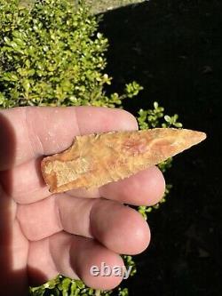 Gorgeous Ancient Authentic Little Bear Creek Arrowhead From North Mississippi