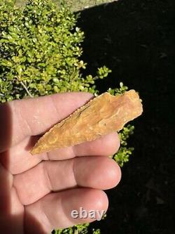 Gorgeous Ancient Authentic Little Bear Creek Arrowhead From North Mississippi