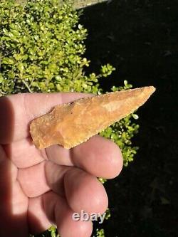 Gorgeous Ancient Authentic Little Bear Creek Arrowhead From North Mississippi