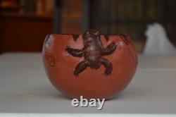 Grace Cough Early Maricopa Indian Effigy Frog Pot
