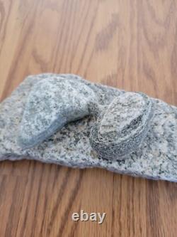 Granite Dog Table Native American Stone Effigy Rock Art, Artifacts, Tools