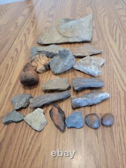 Gray Shiny Fish -Native American Indian Stone Effigy Rock Art, Artifacts, Tools