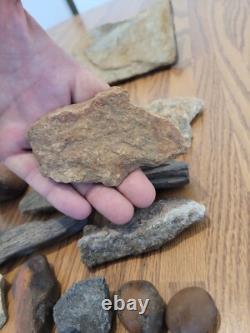 Gray Shiny Fish -Native American Indian Stone Effigy Rock Art, Artifacts, Tools