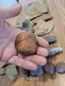 Gray Shiny Fish -Native American Indian Stone Effigy Rock Art, Artifacts, Tools