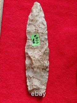 Great 4 Missouri Archaic Nebo Hill arrowhead Guaranteed Authentic
