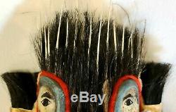 HAIDA CERAMONIAL DANCE MASK EARLY 1900s. Not a reproduction