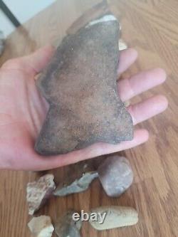 Howling Coyote Native American Indian Stone Effigy Rock Art, Artifacts, Tools