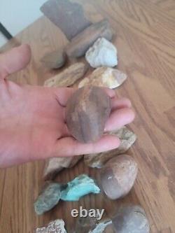 Howling Coyote Native American Indian Stone Effigy Rock Art, Artifacts, Tools