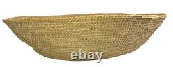 Huge Early Navajo / Dine BASKET BOWL Native American Indian Southwest 21 Wide