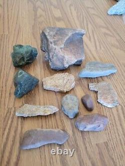 Human Head Native American Indian Stone Effigy Art, Artifacts, Tools