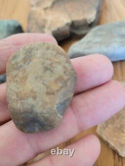 Human Head Native American Indian Stone Effigy Art, Artifacts, Tools