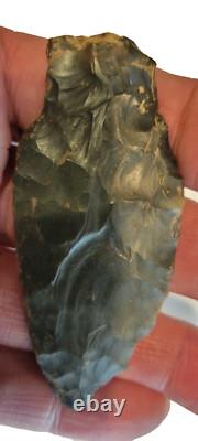 Indian arrowheads artifacts Early Woodland found along Nottawa river Michigan