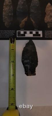 Indian arrowheads artifacts Early Woodland found along Nottawa river Michigan