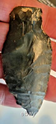 Indian arrowheads artifacts Early Woodland found along Nottawa river Michigan