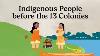 Indigenous People Before The 13 Colonies Early Us History For Kids