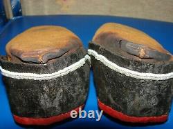 Iroquois Moccasins Early and Beaded