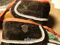 Iroquois Moccasins Early and Beaded