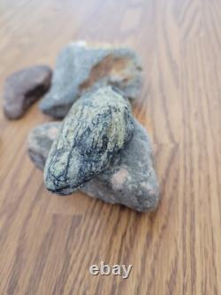 Jade Snake, Coyote + Native American Stone Effigy Rock Art, Artifacts, Tools