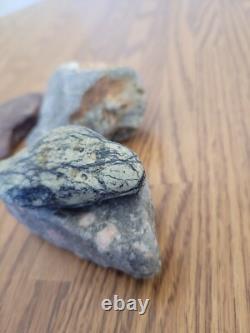 Jade Snake, Coyote + Native American Stone Effigy Rock Art, Artifacts, Tools