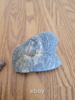 Jade Snake, Coyote + Native American Stone Effigy Rock Art, Artifacts, Tools