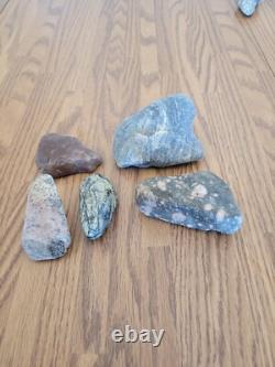 Jade Snake, Coyote + Native American Stone Effigy Rock Art, Artifacts, Tools