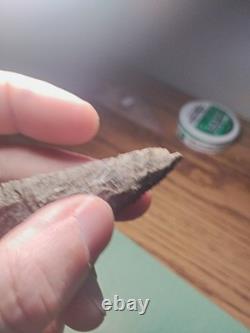 Killer Early Archaic Dalton Attleboro MASS. Beaver Site 1920's 3 Arrowhead