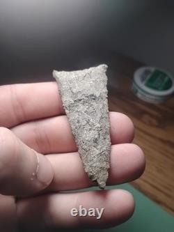 Killer Early Archaic Dalton Attleboro MASS. Beaver Site 1920's 3 Arrowhead