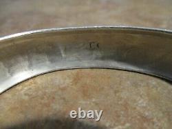 LARGER EARLY TOMMY SINGER (d.) Navajo Sterling Silver STORYTELLER Bracelet