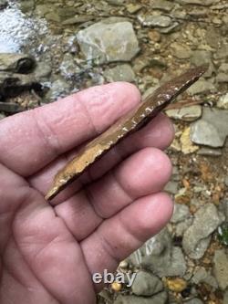 Large Ancient Authentic Very Nice Pinetree Arrowhead From North East Mississippi