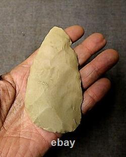 Large Archaic Indian Artifacts, Beautiful colored chert