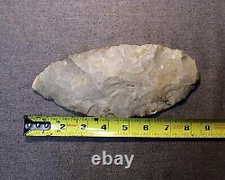 Large Archaic Indian Artifacts, Beautiful colored chert