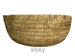 Large Early NAVAJO / Dine BASKET Bowl Native American Indian Southwest 12.75 Large Early NAVAJO / Dine BASKET Bowl Native American Indian Southwest 12.75