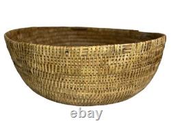 Large Early NAVAJO / Dine BASKET Bowl Native American Indian Southwest 12.75