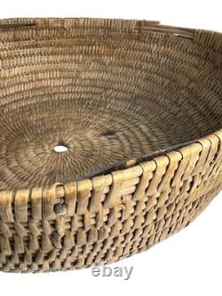Large Early NAVAJO / Dine BASKET Bowl Native American Indian Southwest 12.75