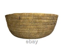Large Early NAVAJO / Dine BASKET Bowl Native American Indian Southwest 12.75