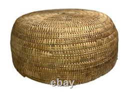 Large Early NAVAJO / Dine BASKET Bowl Native American Indian Southwest 12.75